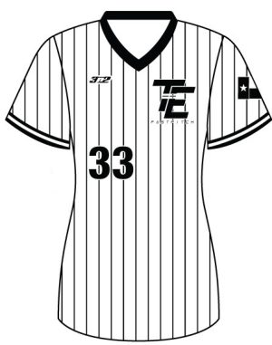 WHITE PINSTRIPE JERSEY