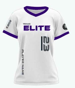 UNIFORM | SPACE CITY Jersey - White / Purple