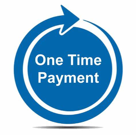 ONE TIME PAYMENT FALL 2024 SPRING & SUMMER 2025